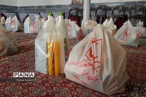 رزمایش نهضت کمک‌های مومنانه به مناسبت هفته بسیج در شهرستان خوسف