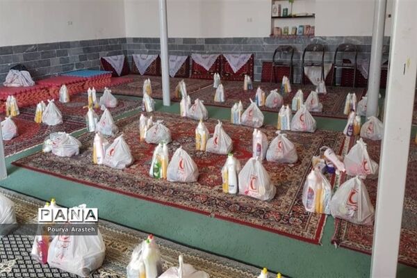رزمایش نهضت کمک‌های مومنانه به مناسبت هفته بسیج در شهرستان خوسف