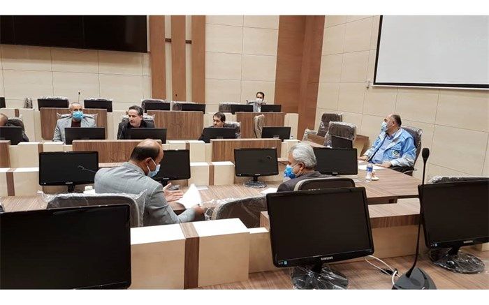 نشست هماهنگی  مانور سراسری زلزله در استان همدان