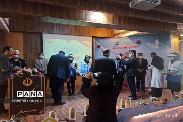 افتتاحیه همایش استانی  سفیران سلامت در آموزش و پرورش ناحیه۶  مشهد