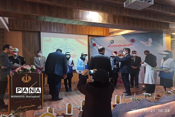 افتتاحیه همایش استانی  سفیران سلامت در آموزش و پرورش ناحیه۶  مشهد