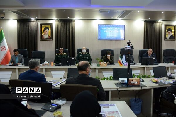 مراسم تجلیل از فرهنگیان بسیجی جهادگر دوران کرونا در ارومیه