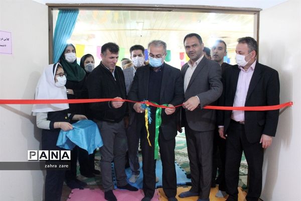 آیین بازگشایی حضوری مدارس در محمودآباد