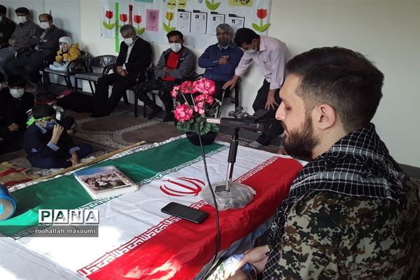 یادواره شهدای دانش‌آموز و فرهنگی در دبستان انقلاب اسلامی گلوگاه