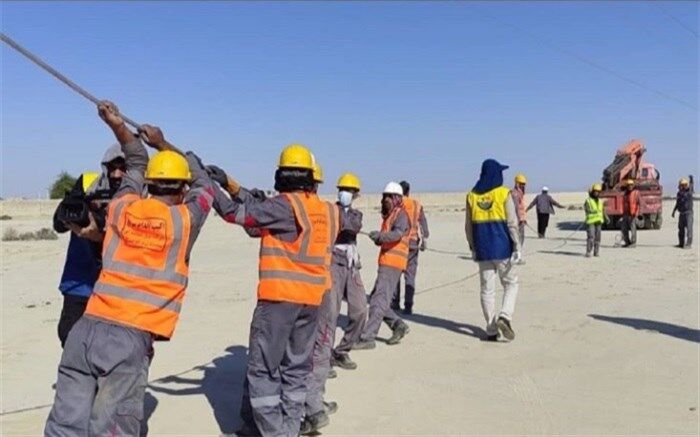 مانور سیلاب در بخش پیرسهراب شهرستان چابهار برگزار شد