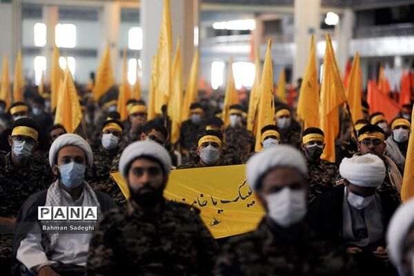 تجمع بزرگ 5 هزار نفری  بسیجیان