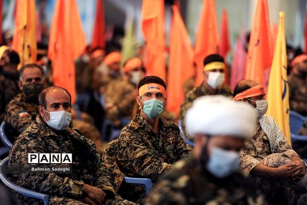 تجمع بزرگ 5 هزار نفری  بسیجیان