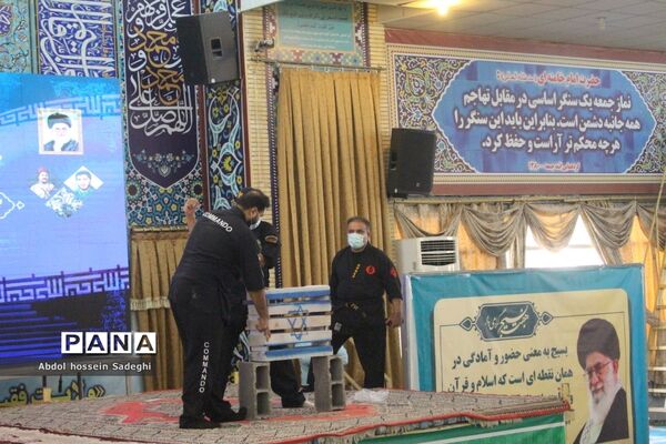 نمایش اقتدار بسیج استان بوشهر
