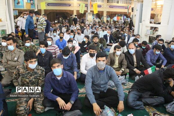 نمایش اقتدار بسیج استان بوشهر