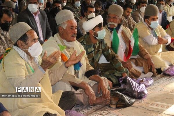 تجمع بزرگ بسیجیان کهگیلویه و بویراحمد همزمان با سراسر کشور