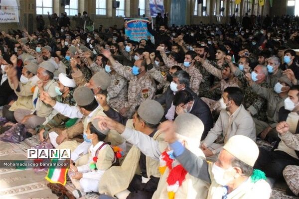 تجمع بزرگ بسیجیان کهگیلویه و بویراحمد همزمان با سراسر کشور