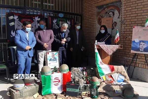 نواخته شدن زنگ ایثار در هنرستان آفرینش پردیس