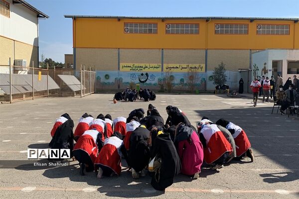 بیست و سومین مانور سراسری زلزله در سیستان و بلوچستان