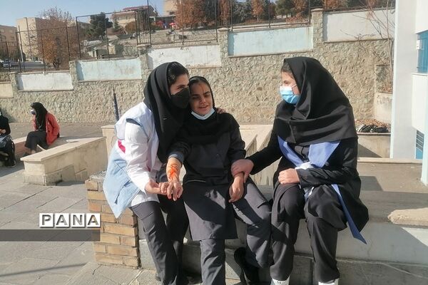 مانور زلزله همزمان با سراسر کشور در پردیس