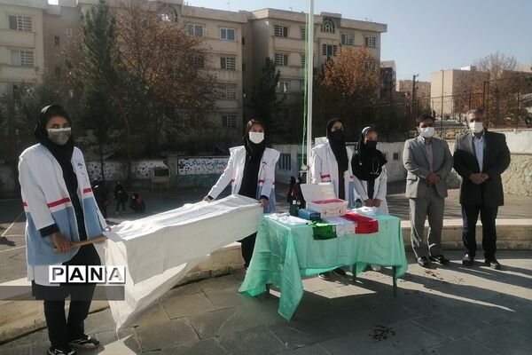 مانور زلزله همزمان با سراسر کشور در پردیس