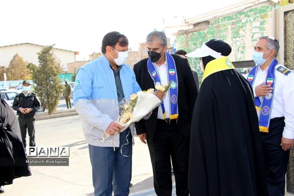 برگزاری بیست و سومین مانورسراسری زلزله در دبیرستان هاجر