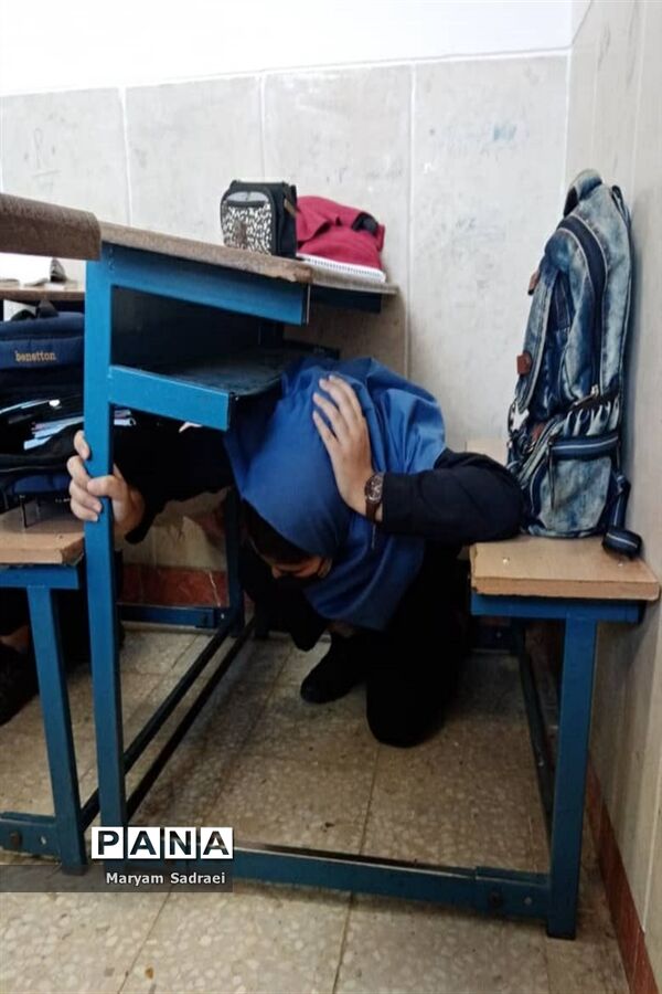 مانور سراسری زلزله در شهرستان گلپایگان