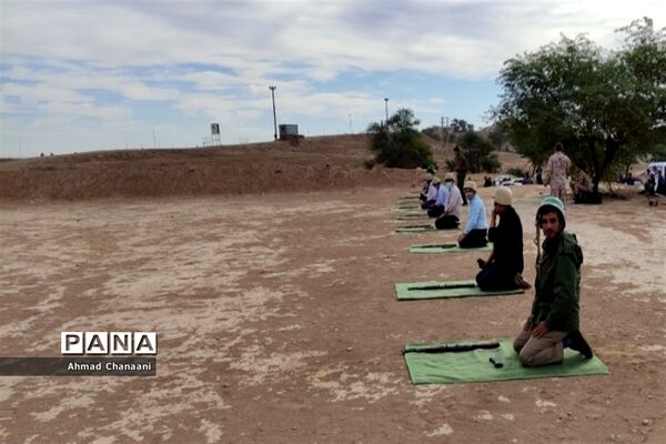 برگزاری اردوی یک روزه دبیران درس آمادگی دفاعی شهرستان کارون