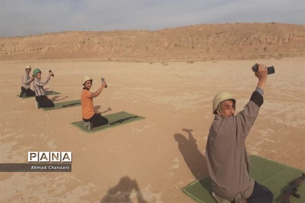 برگزاری اردوی یک روزه دبیران درس آمادگی دفاعی شهرستان کارون