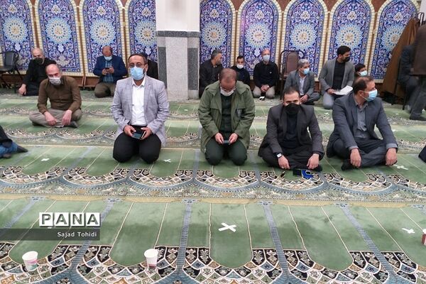 مراسم یادبود معلم در‌گذشته آموزش و پرورش پردیس