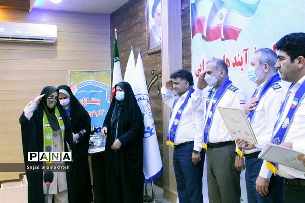 تجلیل از مسئولان، مربیان و مدرسان سازمان دانش‌آموزی خوزستان