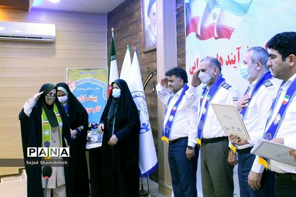 تجلیل از مسئولان، مربیان و مدرسان سازمان دانش‌آموزی خوزستان