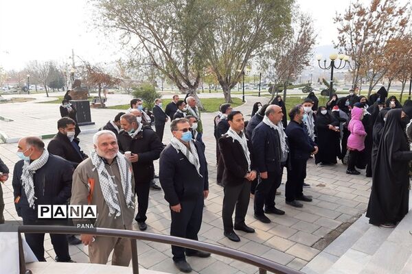 همایش پیاده‌روی فرهنگیان بسیجی به‌مناسبت هفته بسیج