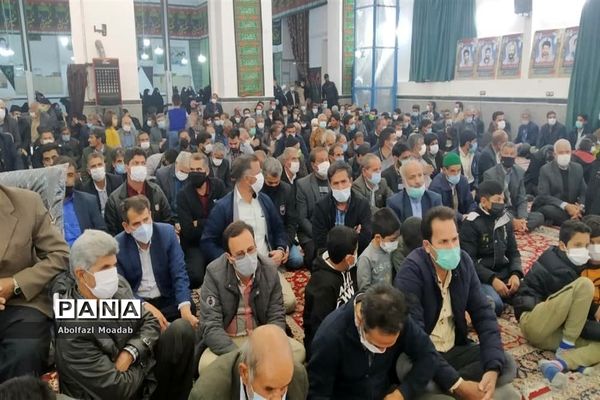 برگزاری بزرگترین گردهمایی بسیجیان روستای دهنو، خلیل‌آباد