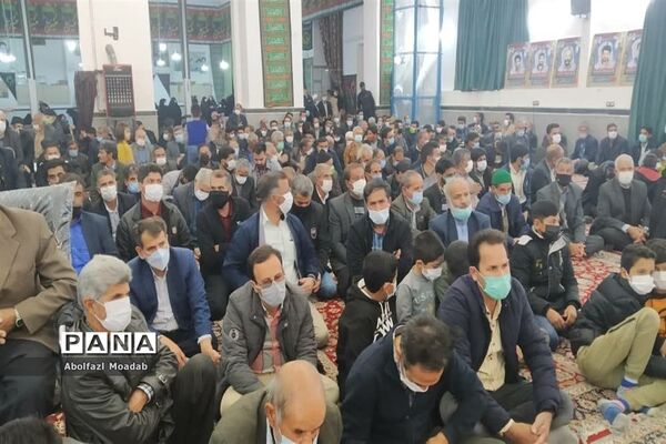برگزاری بزرگترین گردهمایی بسیجیان روستای دهنو، خلیل‌آباد