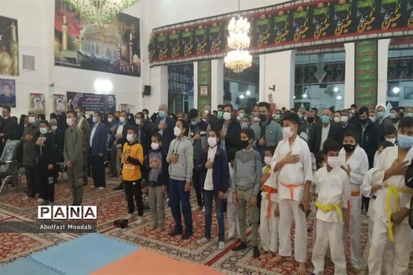 برگزاری بزرگترین گردهمایی بسیجیان روستای دهنو، خلیل‌آباد