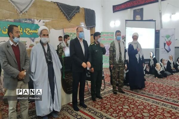 برگزاری بزرگترین گردهمایی بسیجیان روستای دهنو، خلیل‌آباد