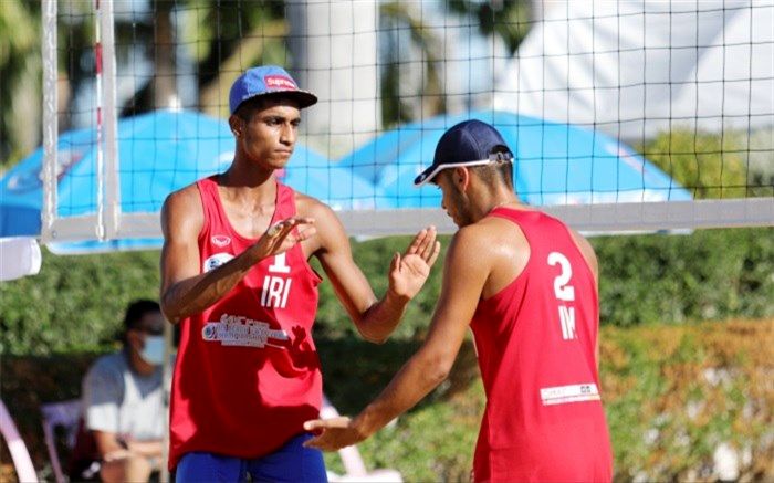 والیبال ساحلی قهرمانی آسیا؛ تیم ملی ایران فینالیست شد