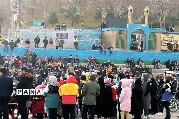 پیاده‌روی خانواده بسیجیان شیروان