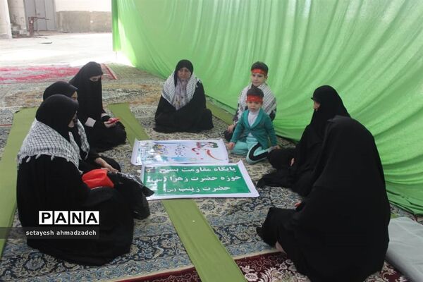 اجتماع بسیجیان در نماز جمعه شهرستان گلوگاه