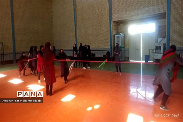 برگزاری مسابقات ورزشی ویژه مدارس دخترانه شهرستان گلشن