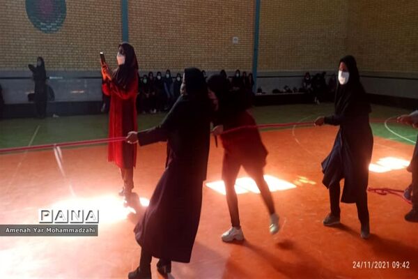 برگزاری مسابقات ورزشی ویژه مدارس دخترانه شهرستان گلشن