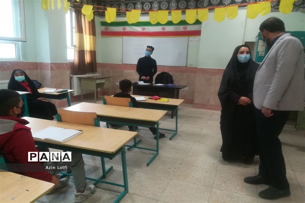 بازدید مدیر آموزش و پرورش شهرستان از کانون فرهنگی و تربیتی قدس