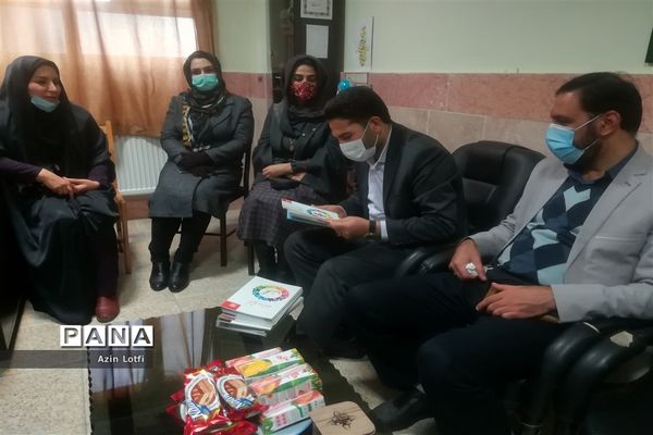 بازدید مدیر آموزش و پرورش شهرستان از کانون فرهنگی و تربیتی قدس