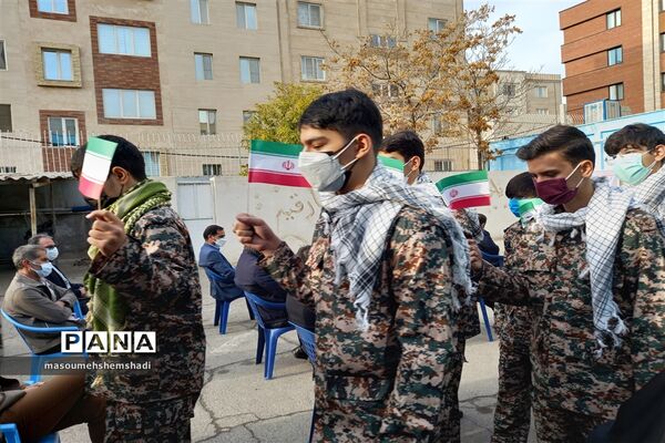 تجدید میثاق با آرمان‌های انقلاب و شهدا در منطقه 12