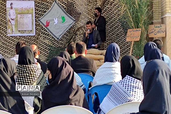 یادواره سردار شهید حاج علی نوری در هنرستان تلاش شهر اسیر