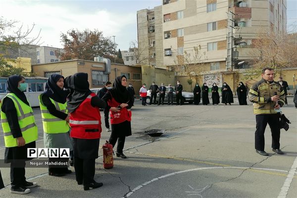 برگزاری بیست و سومین مانور سراسری زلزله در منطقه۱۸