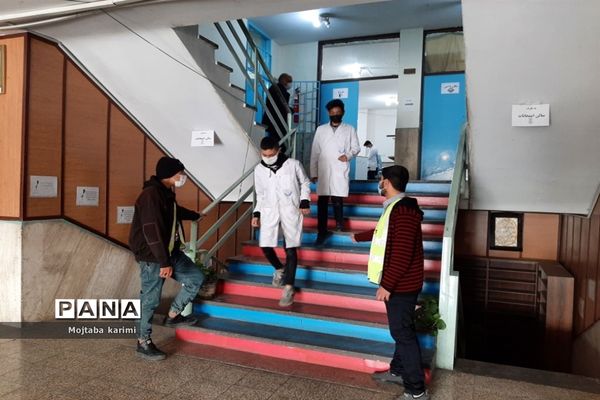 اجرای مانور سراسری زلزله در مدارس منطقه ۱۳