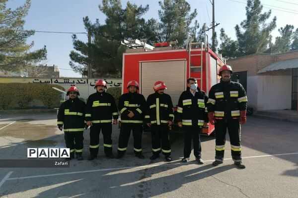 مانور آمادگی دربرابر زلزله