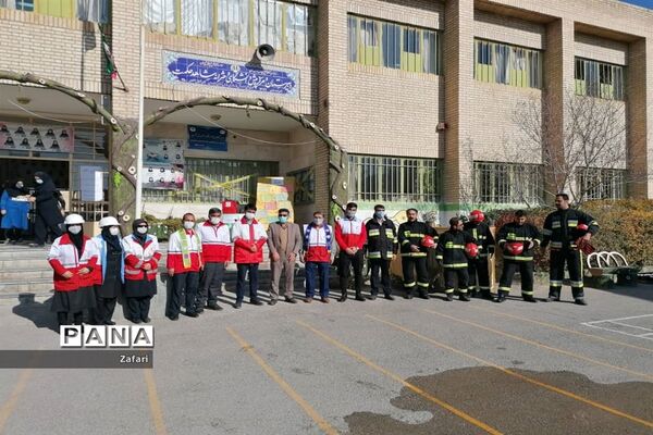 مانور آمادگی دربرابر زلزله