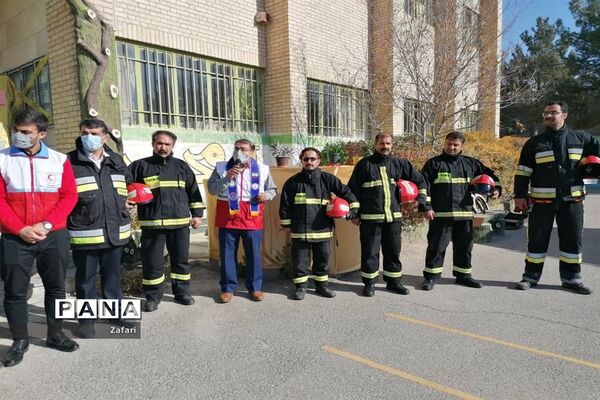 مانور آمادگی دربرابر زلزله