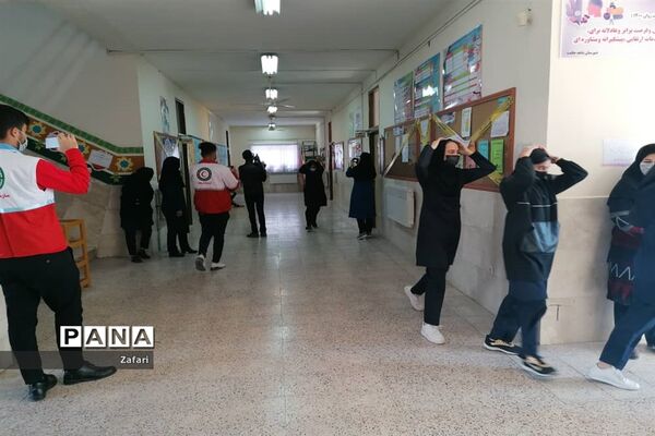 مانور آمادگی دربرابر زلزله