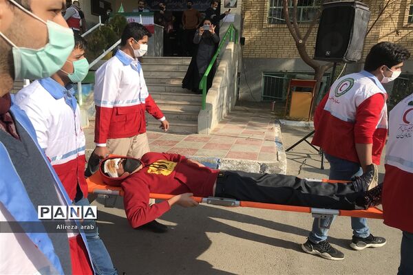 بیست و سومین مانور سراسری زلزله در ورامین