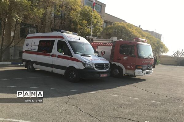 بیست و سومین مانور سراسری زلزله در ورامین