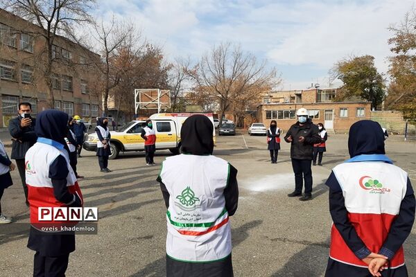 بیست و سومین مانور سراسری زلزله در ارومیه