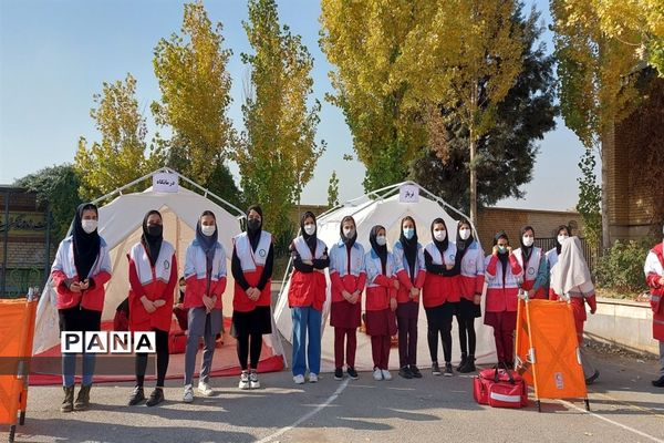 بیست و سومین مانور سراسری زلزله در بهارستان دو